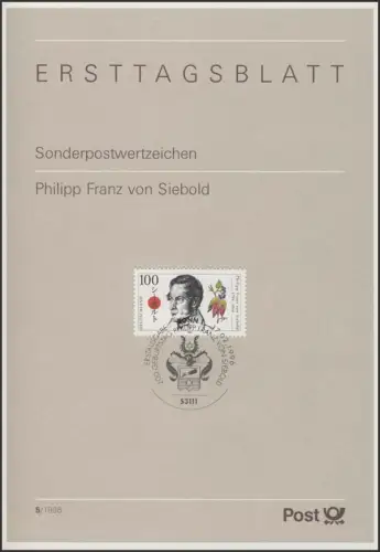 ETB 05/1996 - Philipp Franz von Siebold, Japonais