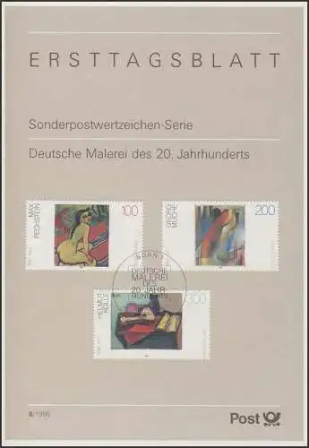 ETB 06/1996 Malerei, Pechstein, Runge, Kolle