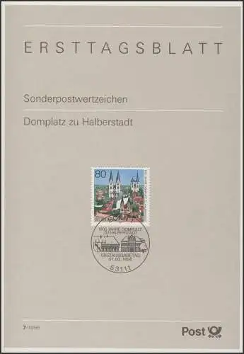ETB 07/1996 - Domplatz in Halberstadt