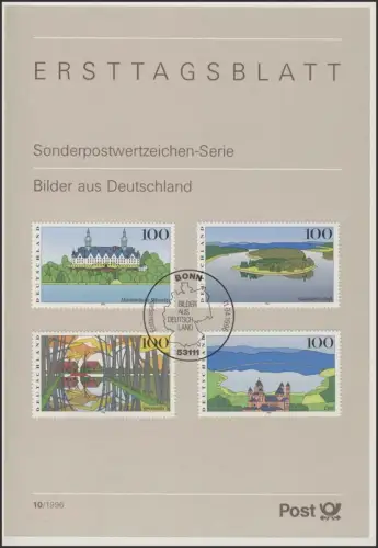 ETB 10/1996 - photos de l'Allemagne: Thuringe, Spreewald