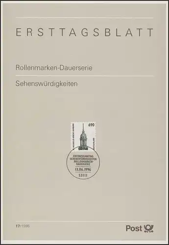 ETB 17/1996 SWK: St.-Michaelis-Kirche, Hamburg