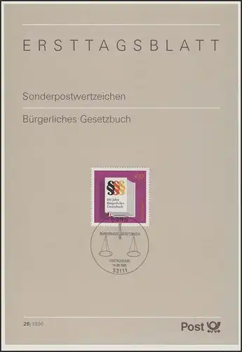 ETB 26/1996 - Bürgerliches Gesetzbuch