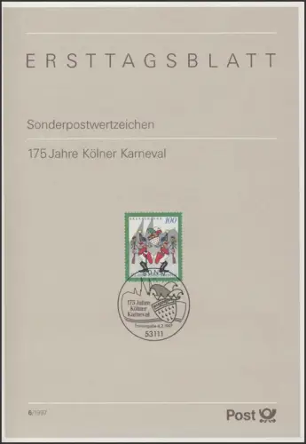 ETB 06/1997 - Carnaval de Cologne