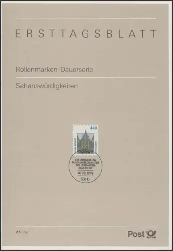 ETB 27/1997 - SWK 440 Pf. Bremer Rathaus