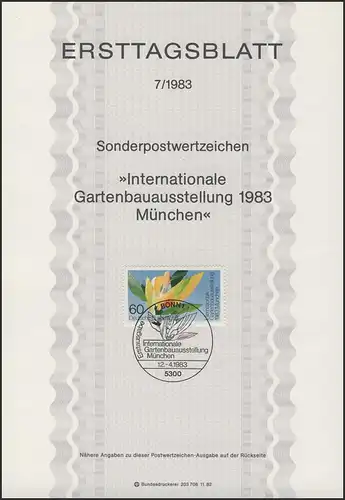 ETB 07/1983 Exposition horticole.