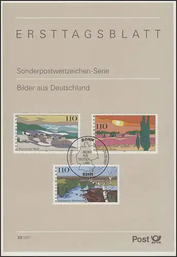 ETB 33/1997 - Bilder Deutschlands, Lüneburger Heide, Moor