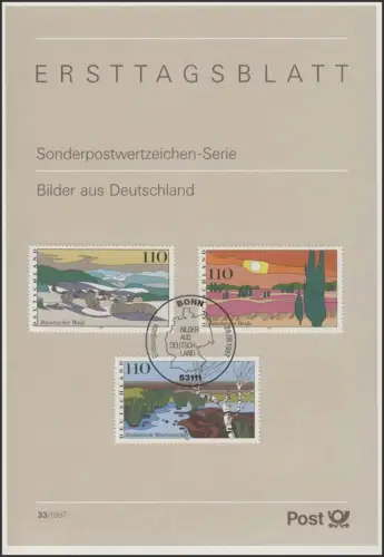 ETB 33/1997 - photos de Allemagne, Lüneburger Heide, Moor