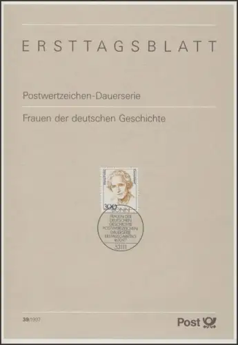 ETB 39/1997 - Frauen: Maria Probst, Politikerin