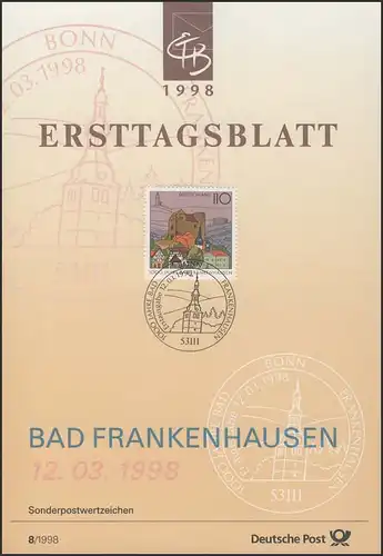 ETB 08/1998 Bad Frankenhausen