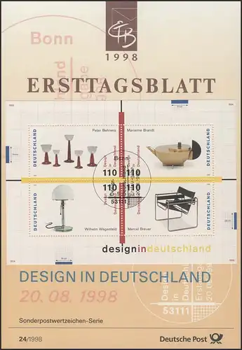 ETB 24/1998 - Bloc: Design