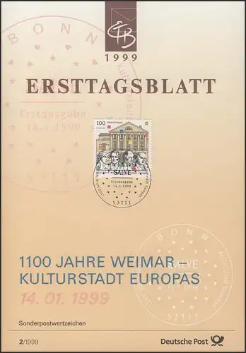 ETB 02/1999 Weimar Capitale culturelle