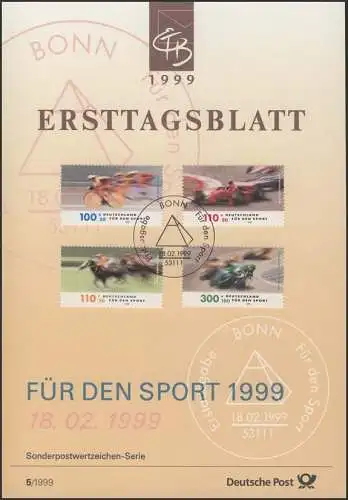 ETB 05/1999 - Sporthilfe, Rennsport, Rad, Pferd, Motorrad