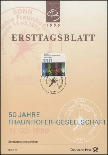 ETB 08/1999 - Fraunhofer-Gesellschaft, Forschung