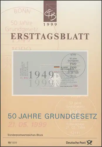 ETB 19/1999 - Bloc: Loi fondamentale