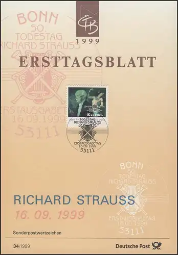 ETB 34/1999 Richard Strauss, Komponist