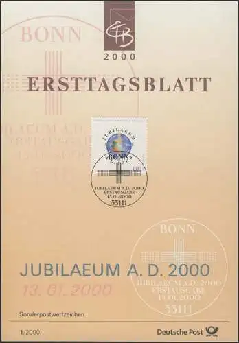 ETB 01/2000 Anno Domini