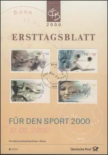 ETB 08/2000 Sporthilfe: Sport und Frieden