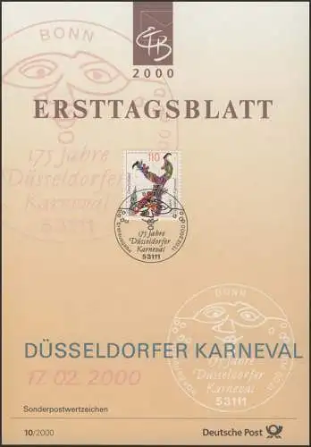 ETB 10/2000 Carnaval de Düsseldorf