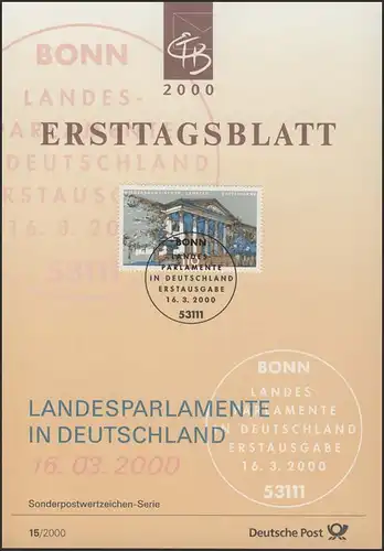 ETB 15/2000 Landesparlament, Hannover