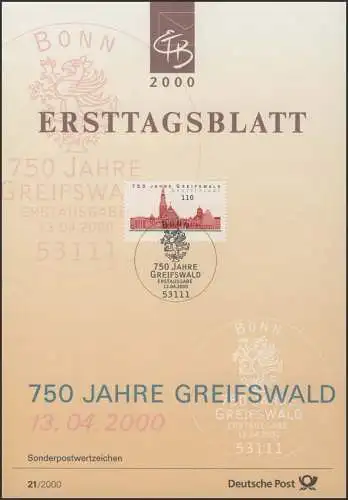 ETB 21/2000 Greifswald