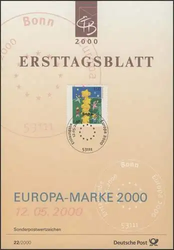 ETB 22/2000 Europa: Kinder