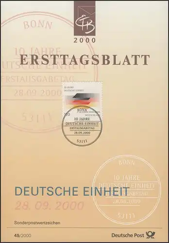ETB 45/2000 Unité allemande. .