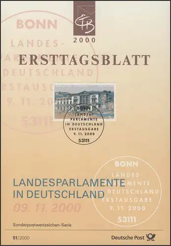 ETB 51/2000 Landesparlament, Saarbrücken