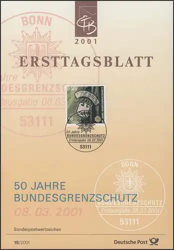 ETB 15/2001 Bundesgrenzschutz