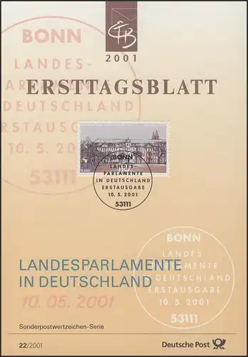 ETB 22/2001 Landesparlament, Magdeburg