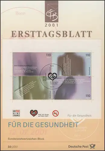 ETB 32/2001 Block: Gesundheit, Erkrankungen