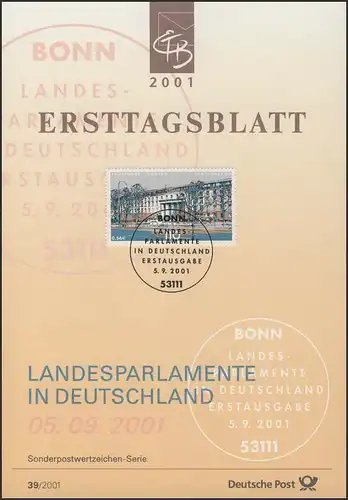 ETB 39/2001 Landesparlament, Erfurt