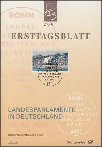 ETB 39/2001 Parlement national, Erfurt