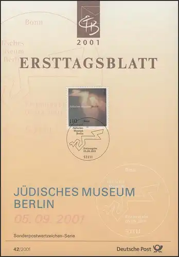 ETB 42/2001 - Jüdisches Museum, Berlin