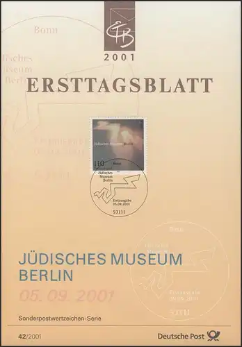 ETB 42/2001 Musée juif de Berlin