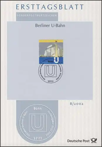 ETB 08/2002 - Berliner U-Bahn