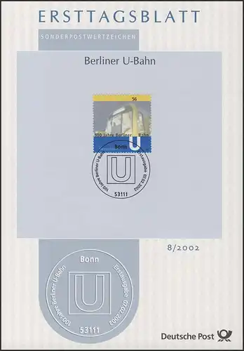 ETB 08/2002 - métro de Berlin