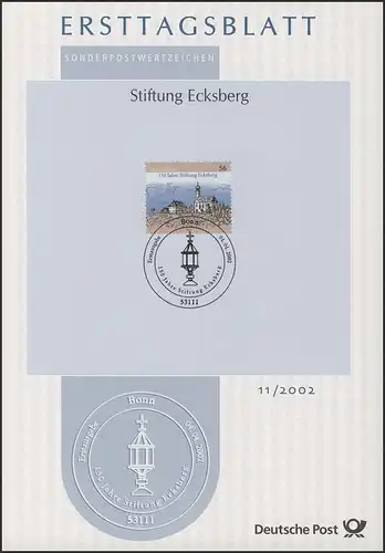 ETB 11/2002 - Fondation Ecksberg pour les handicapés mentaux