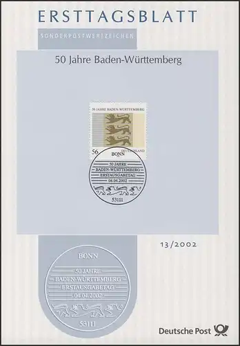 ETB 13/2002 - Bade-Wurtemberg.