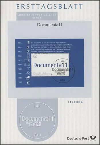 ETB 21/2002 - Block documenta, Kassel