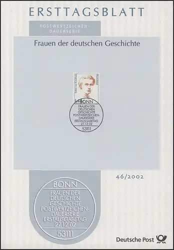 ETB 46/2002 - Femmes, Esther von Kirchbach