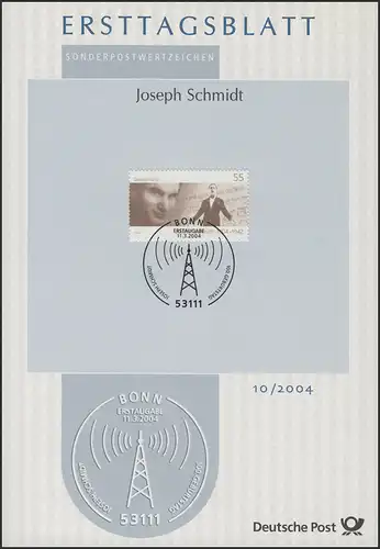 ETB 10/2004 - Joseph Schmidt, Temporaire