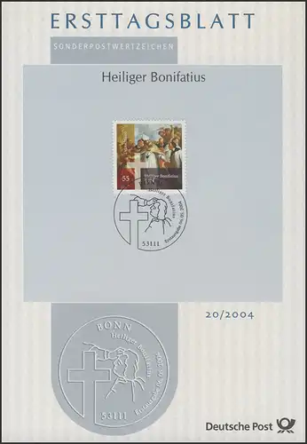 ETB 20/2004 Heiliger Bonifatius, Gemälde