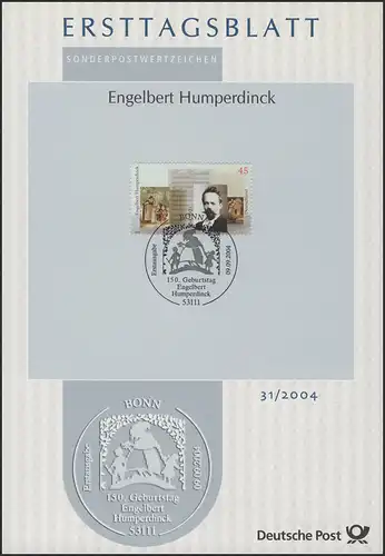 ETB 31/2004 - Engelbert Humperdinck, compositeur