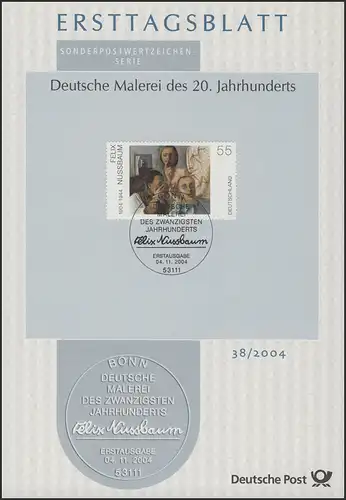 ETB 38/2004 Felix Nussbaum, peintre