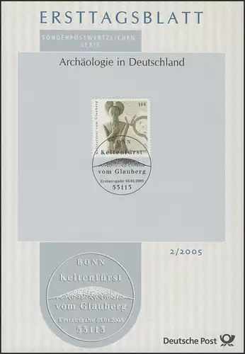ETB 02/2005 Archéologie, Prince Celte du Glauberg