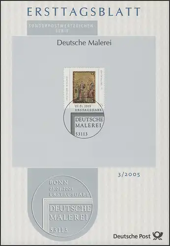 ETB 03/2005 Peinture, Saints Rois, Peignage de Cologne