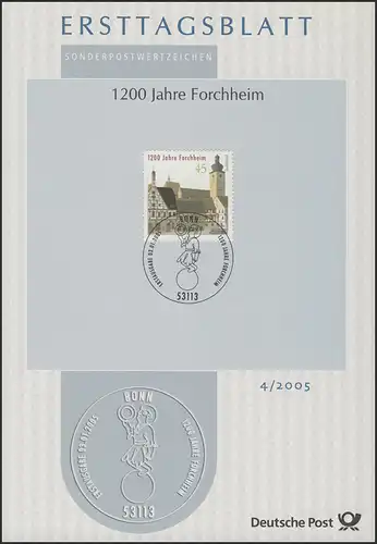 ETB 04/2005 Forchheim, Hôtel de ville