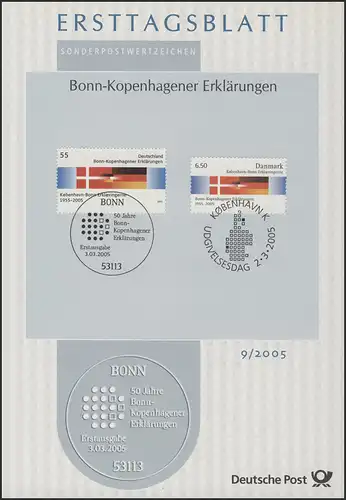 ETB 09/2005 Bonn-Kopenhagener-Erklärung - Gemeinschaftsausgabe mit Dänemark