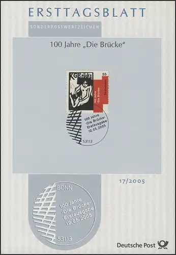 ETB 17/2005 Groupe d'artistes Le pont