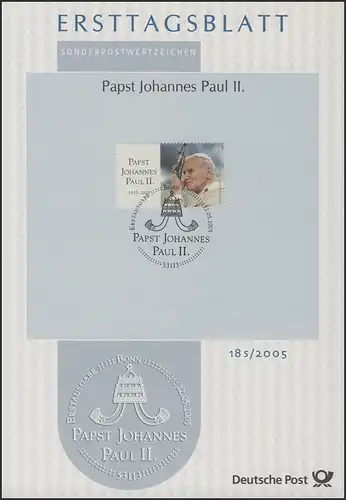 ETB 18s/2005 Pape Jean Paul II